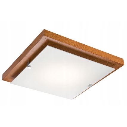 Резервен стъклен абажур 25x25 см бял
