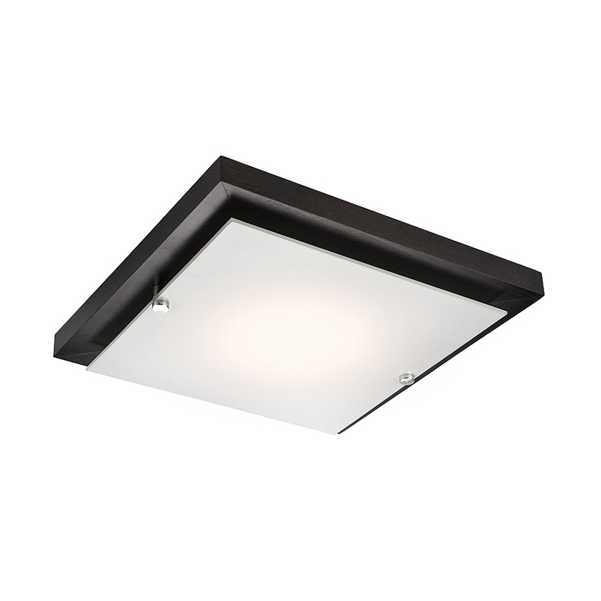 Резервен стъклен абажур 25x25 см бял
