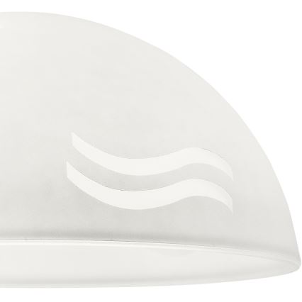 Резервно стъкло за полилей SFERA E27 140x300 мм бял