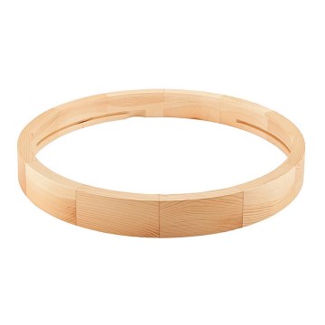 Резервна дървена рамка за таванен осветител NATURAL SLIM E27 с диаметър 37 см