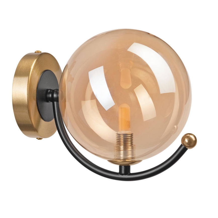 Резервно стъкло за полилей и стенно осветително тяло GEORGIA G9, Ø 12 см, опушено бежово