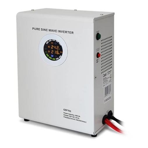 Резервно захранване за стена 700W/1000VA чиста синусоидална вълна