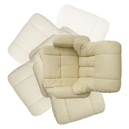 Реклайнер HABI крем/натурален дъб