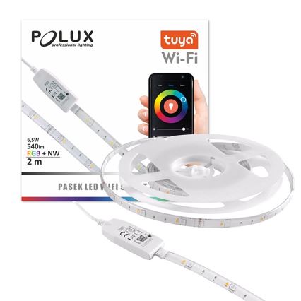 RGB LED Димируема екстериорна лента Wi-fi LED/6.5W/IP65 2м Tuya