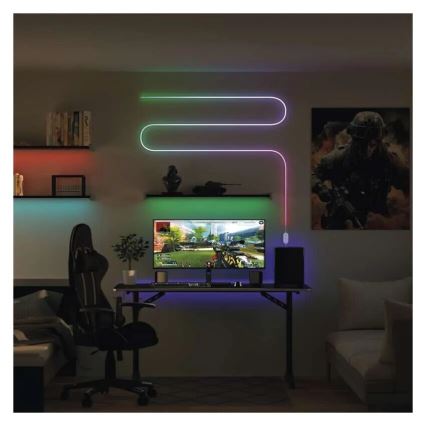 RGBIC LED Димируема лента GoSmart LED/24W/230V 3 m Wi-Fi Tuya