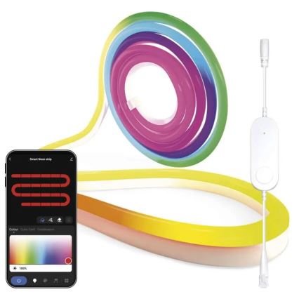 RGBIC LED Димируема лента GoSmart LED/24W/230V 3 m Wi-Fi Tuya