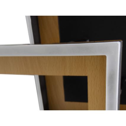 RGBW LED димируемо таванно осветително тяло, 75 W, 230 V, 3000–6500 K, с дистанционно управление