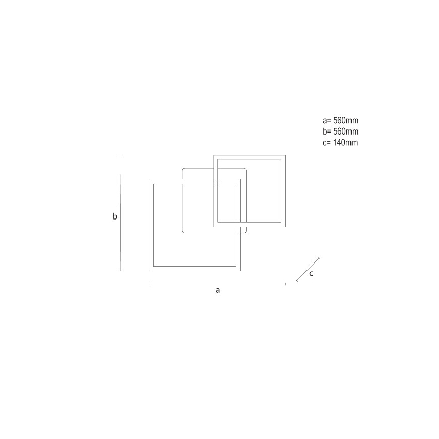 RGBW LED димируемо таванно осветително тяло, 75 W, 230 V, 3000–6500 K, с дистанционно управление