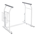 Ridder - Опорни подвижни дръжки за WC 66x71,5 cm бели