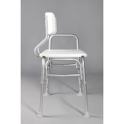 Ridder - Седалка за вана с дръжка 70x63 см бяла