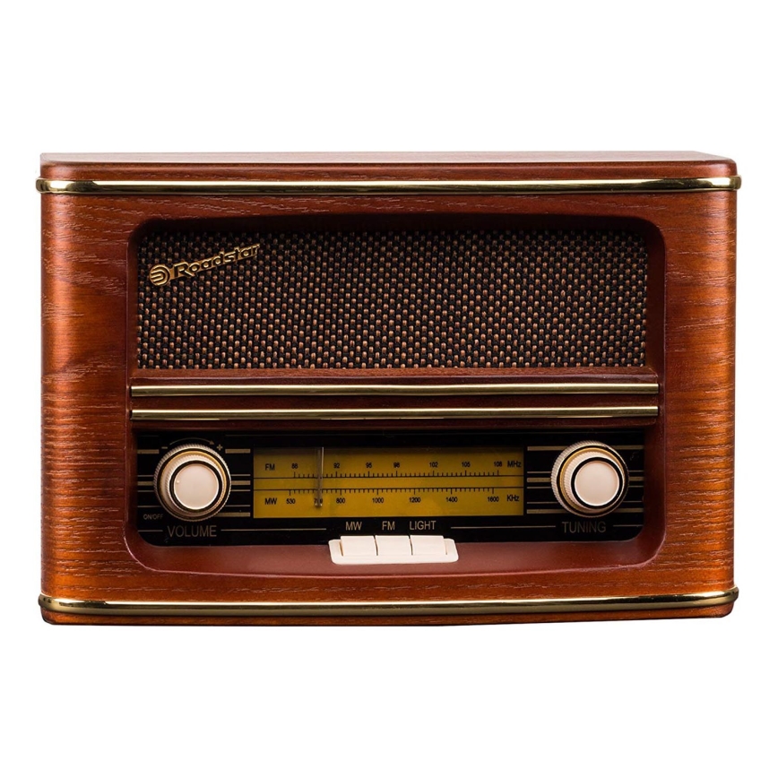 Roadstar HRA-1500/N - FM/MW радио 24W/230V/6xLR14