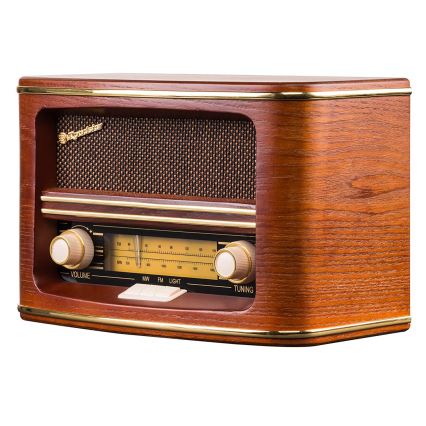 Roadstar HRA-1500/N - FM/MW радио 24W/230V/6xLR14