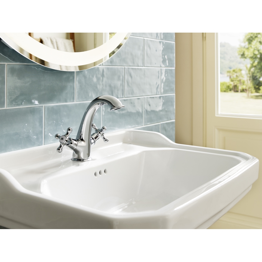 Roca A3270A1000 - Стенна мивка CARMEN 65x48 см керамика/бял