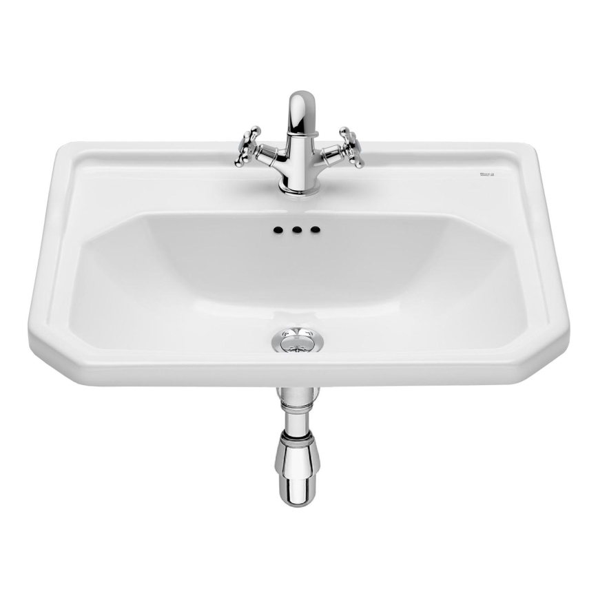 Roca A3270A5000 - Мивка за вграждане CARMEN 60x45 см керамика/бял