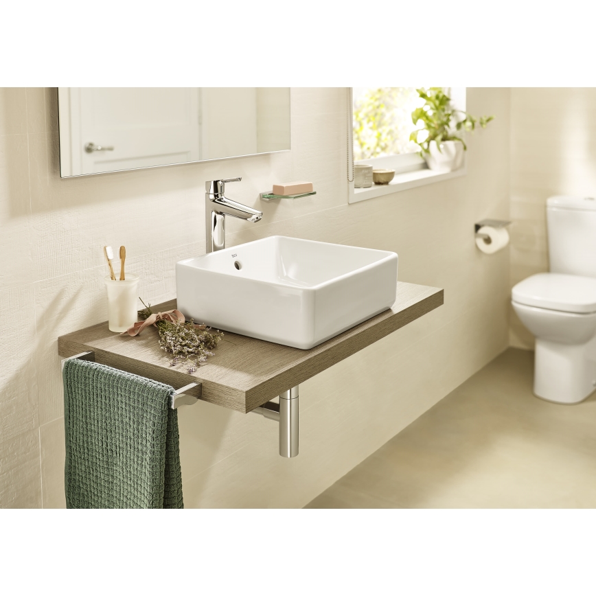 Roca A3270ML000 - Мивка с плот GAP 39x37 см керамика/бял