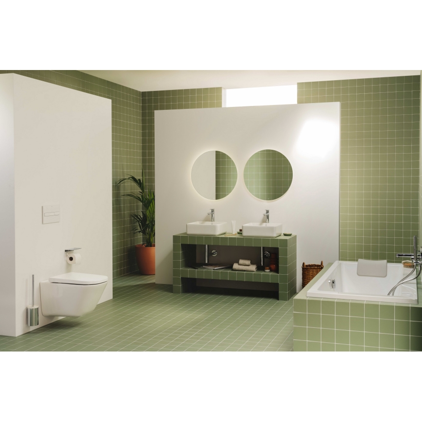 Roca A3270ML000 - Мивка за плот GAP 39x37 см керамика/бяла
