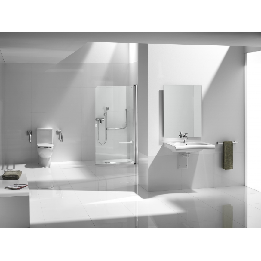 Roca A341242000 - Казанче за промиване MERIDIAN с долен вход, керамика/бяло