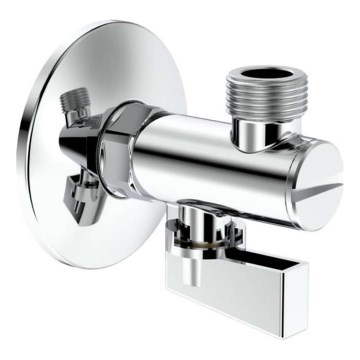 Roca A525168200 - Ъглов кран AQUA гланцов хром