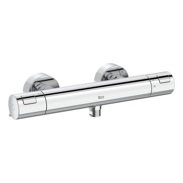 Roca A5A2E18C00 - Термостатичен душ смесител T-500, лъскав хром