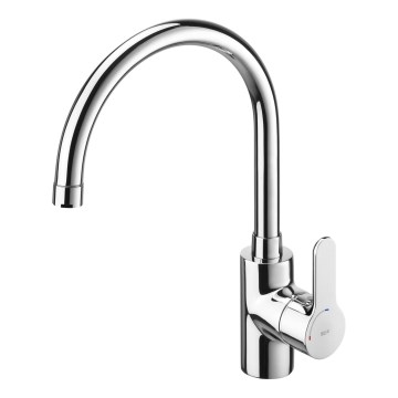 Roca A5A8409C00 - Смесител за мивка L20 32,5 см, лъскав хром
