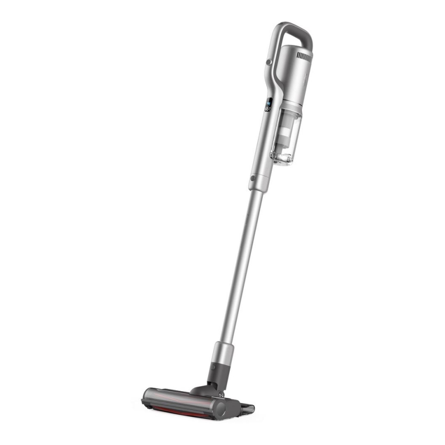ROIDMI RI-X30PRO - Пръчковидна прахосмукачка 2в1 с OLED дисплей и аксесоари 435W/2500 mAh матов хром