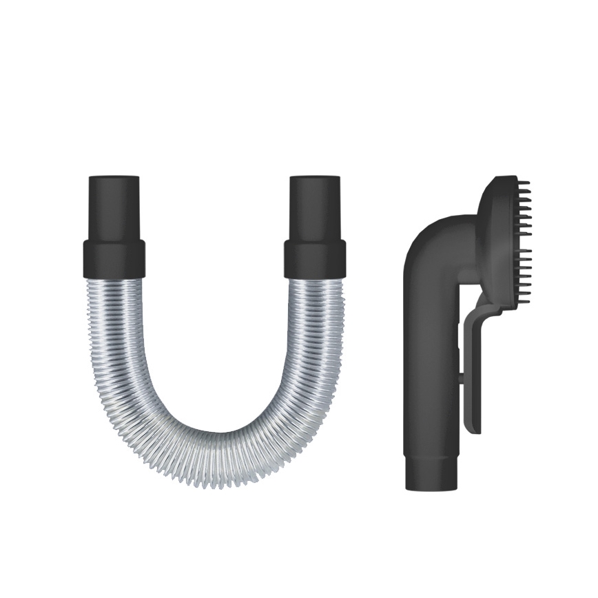 ROIDMI RI-X30PRO - Пръчковидна прахосмукачка 2в1 с OLED дисплей и аксесоари 435W/2500 mAh матов хром