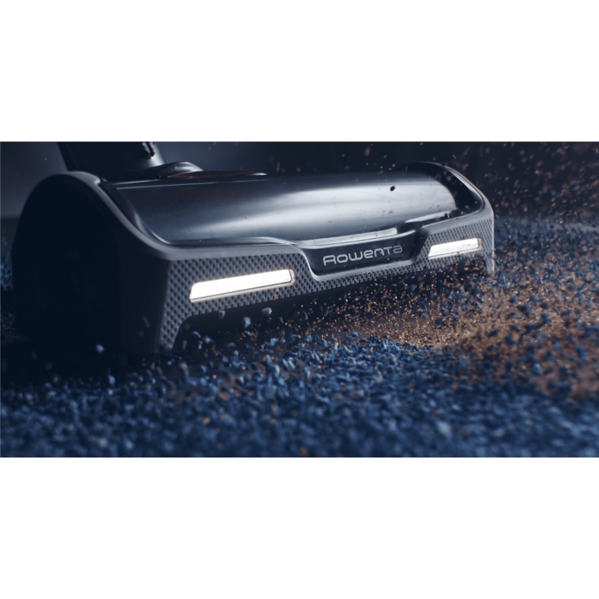 Rowenta - Безжичен прахосмукач с моп X-FORCE FLEX ANIMAL AQUA AUTO 3 в 1, 480W/32,4V 2500 mAh, син