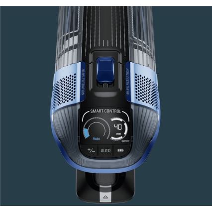 Rowenta - Безжичен прахосмукач с моп X-FORCE FLEX ANIMAL AQUA AUTO 3 в 1, 480W/32,4V 2500 mAh, син