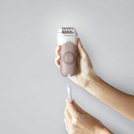 Rowenta - Епилатор WET&DRY 4,5W/5V 600 mAh бежов/златен