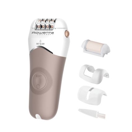 Rowenta - Епилатор WET&DRY 4,5W/5V 600 mAh бежов/златен