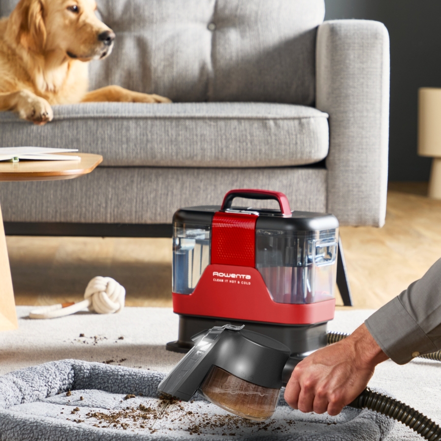 Rowenta - Екстракционна прахосмукачка CLEAN IT HOT & COLD ANIMAL 1150W/230V
