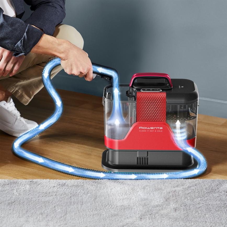 Rowenta - Екстракционна прахосмукачка CLEAN IT HOT & COLD ANIMAL 1150W/230V