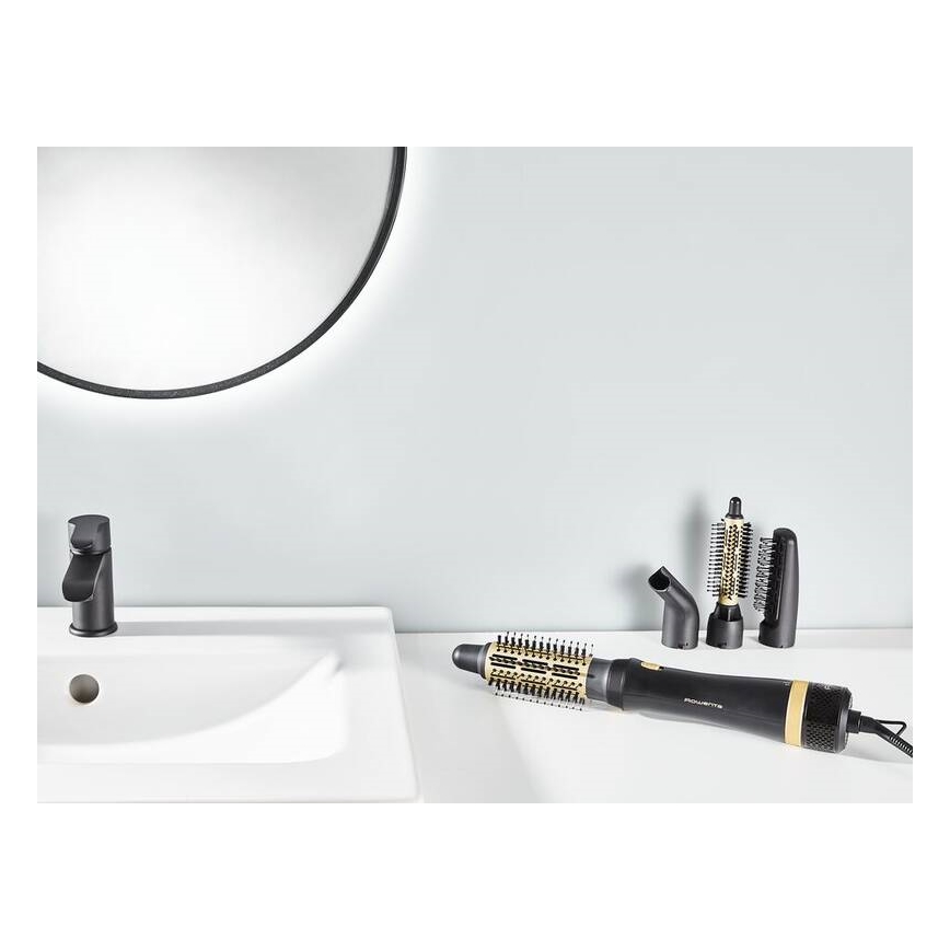 Rowenta - Горещ въздушен четка EXPRESS STYLE 800W/230V черно/златисто