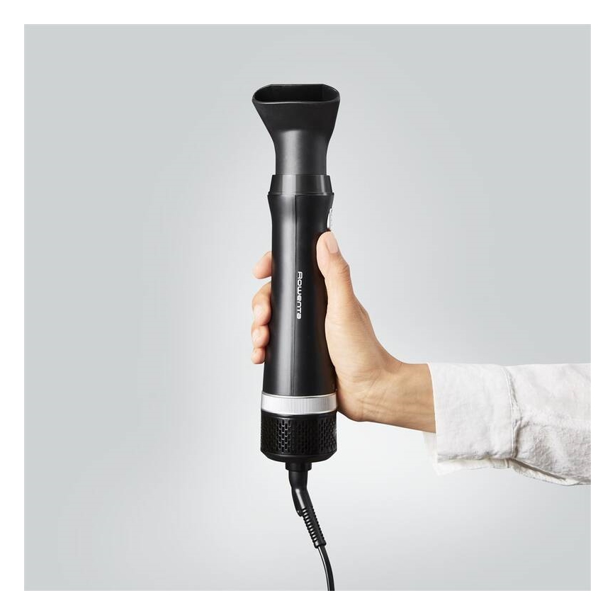 Rowenta - Горещовъздушна четка EXPRESS STYLE 900W/230V черна/сребриста