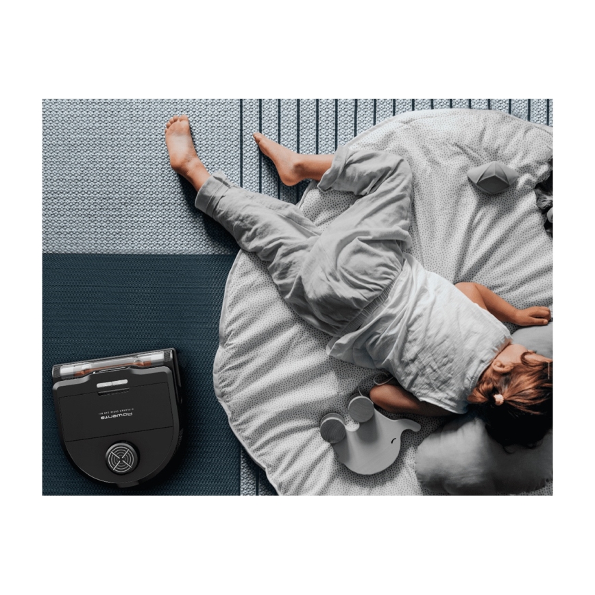 Rowenta - Интелигентна прахосмукачка робот с моп X-PLORER S240+ AI Animal & Allergy Wi-Fi 5200 mAh