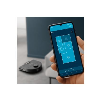 Rowenta - Интелигентна прахосмукачка робот с моп X-PLORER S240+ AI Animal & Allergy Wi-Fi 5200 mAh