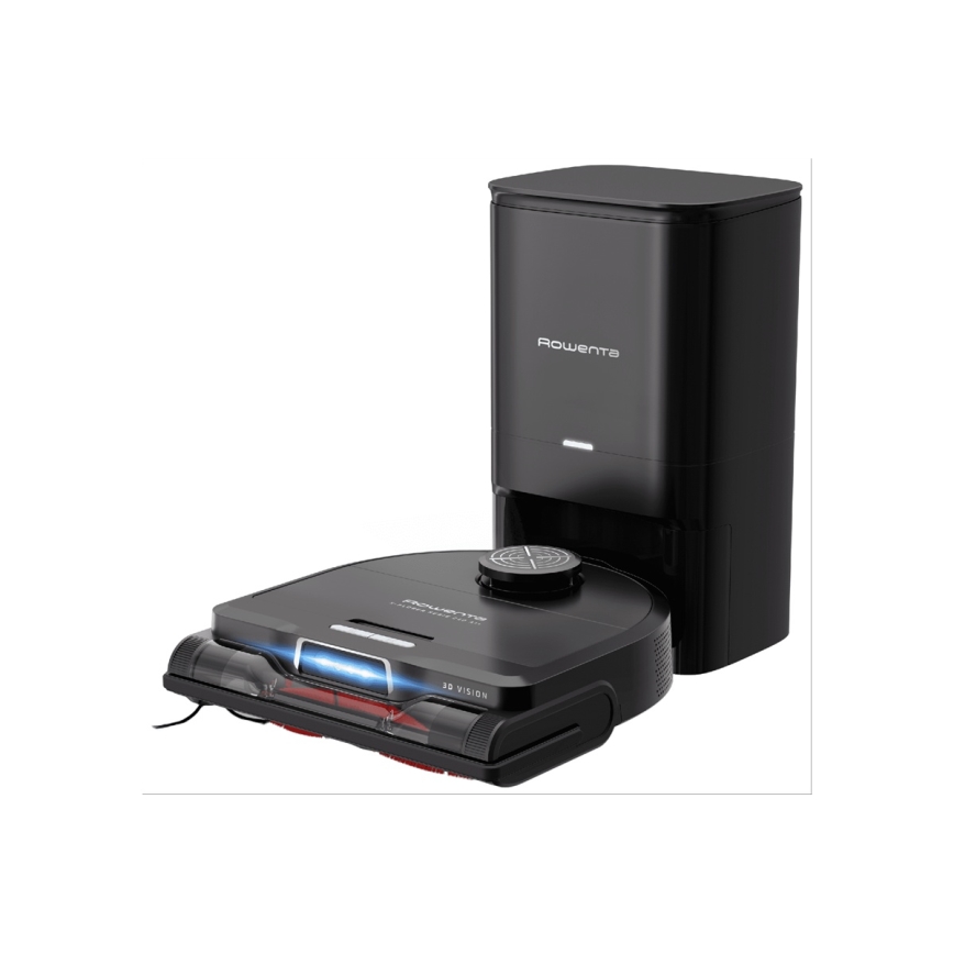 Rowenta - Интелигентна прахосмукачка робот с моп X-PLORER S240+ AI Animal & Allergy Wi-Fi 5200 mAh
