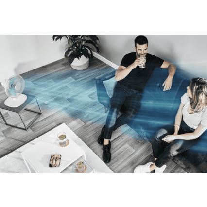 Rowenta - Настолен вентилатор ESSENTIAL 28W/230V пр. 25 см бял