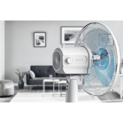 Rowenta - Настолен вентилатор ESSENTIAL 28W/230V пр. 25 см бял
