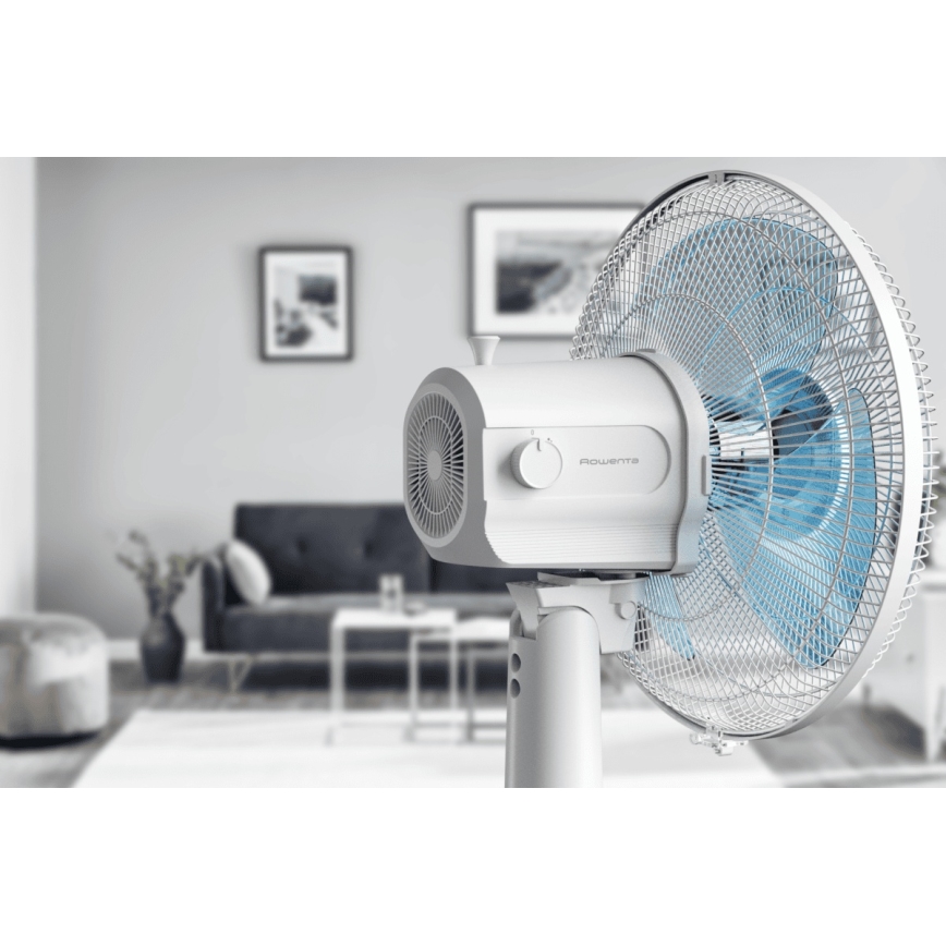 Rowenta - Настолен вентилатор ESSENTIAL 28W/230V пр. 25 см бял
