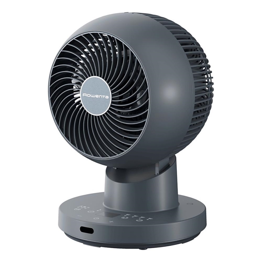 Rowenta - Настолен вентилатор TURBO SWIFT COMPACT 230V син + дистанционно управление