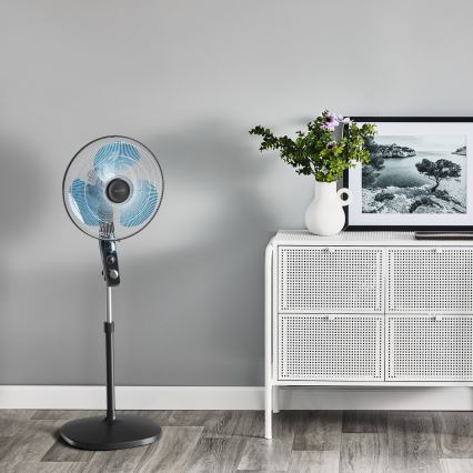 Rowenta - Вентилатор на стойка с репелент против комари ESSENTIAL+ 60W/230V 130 см черен