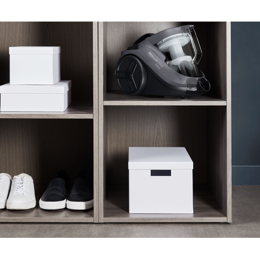 Rowenta - Прахосмукачка без торбичка COMPACT POWER 1,5l 750W/230V сив