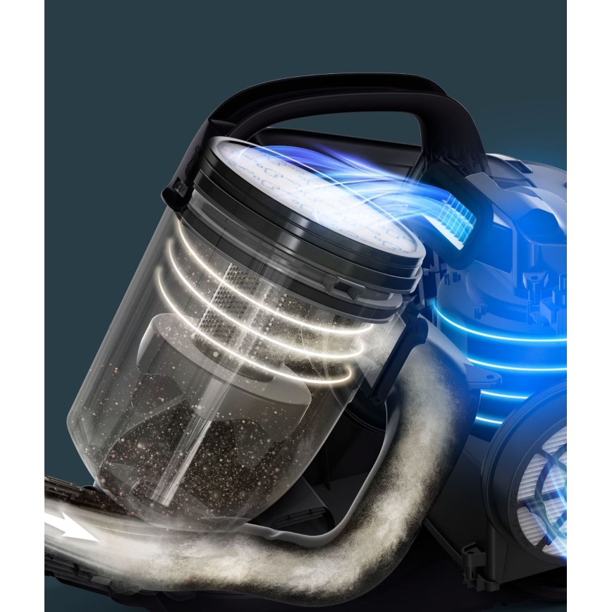 Rowenta - Прахосмукачка без торбичка COMPACT POWER 1,5l 750W/230V сив