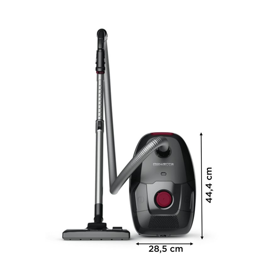 Rowenta - Прахосмукачка с торба GREEN FORCE MAX ECO TOTAL CLASSIC 900W/230V черен