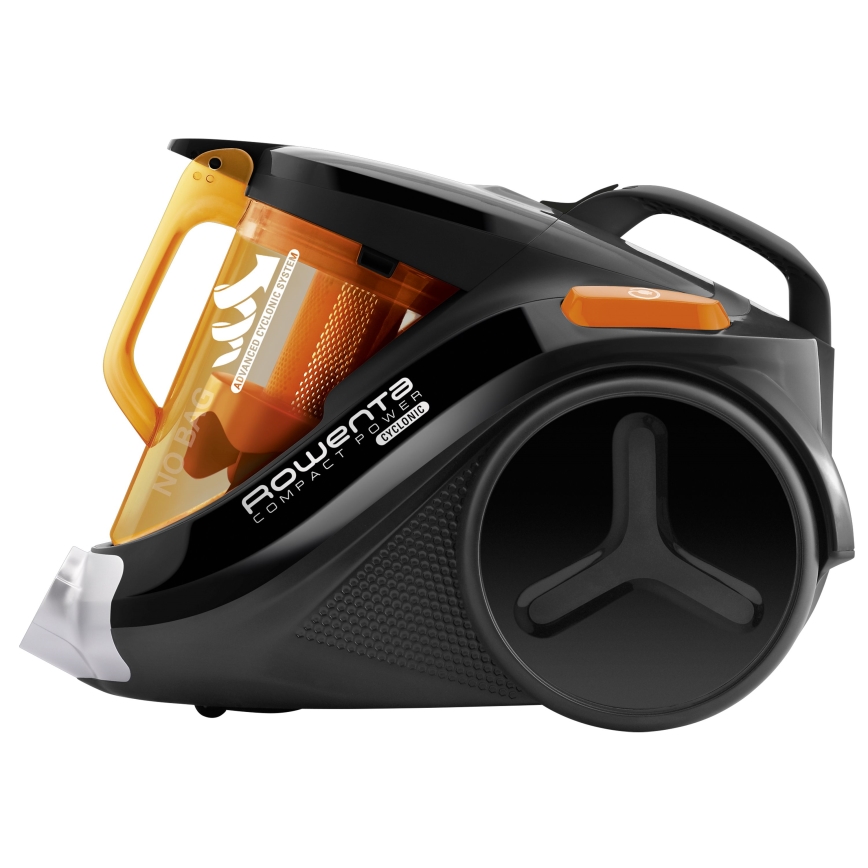 Rowenta - Прахосмукачка без торбичка COMPACT POWER 1,5l 750W/230V черен/оранжев