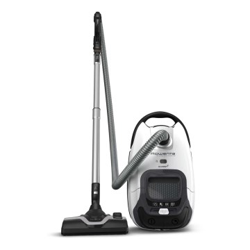 Rowenta - Прахосмукачка с торба SILENCE FORCE ALLERGY+ 4,5 л 400W/230V черно/бяло