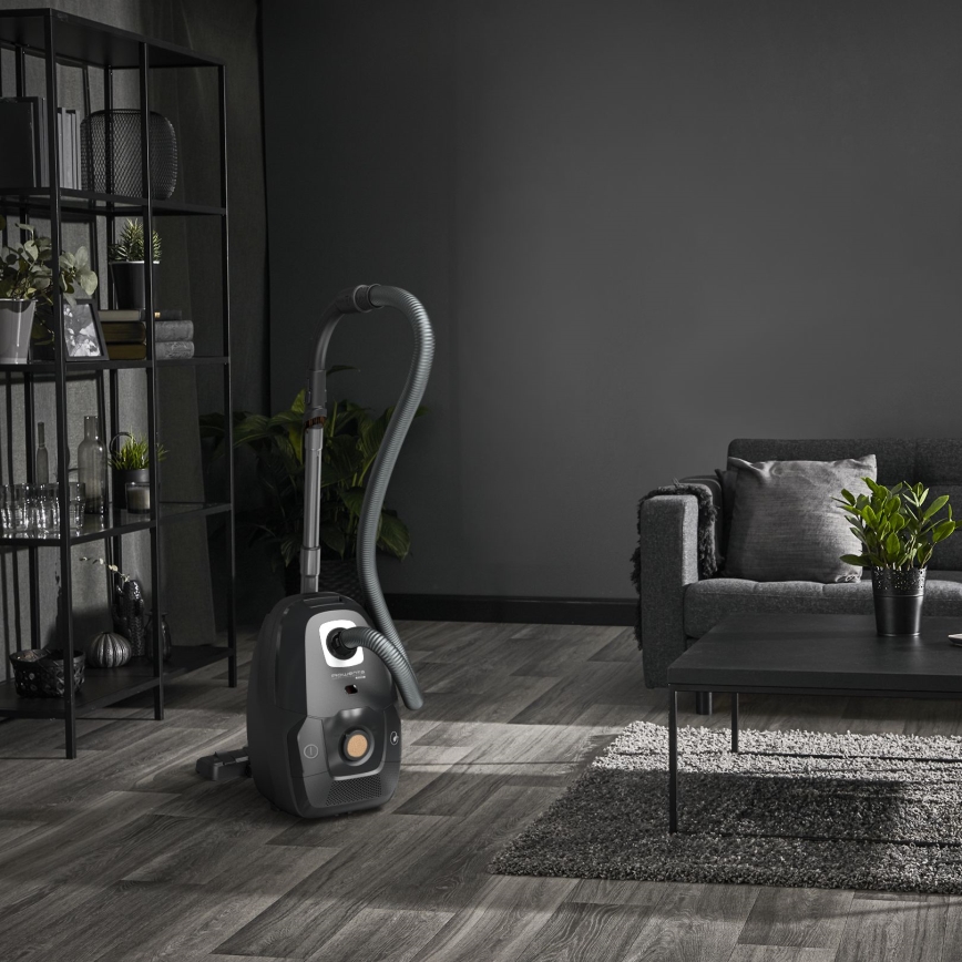 Rowenta - Прахосмукачка с торбичка ЗЕЛЕН (зелен) FORCE EFFITECH ECO TOTAL CLEAN 400W/230V черен