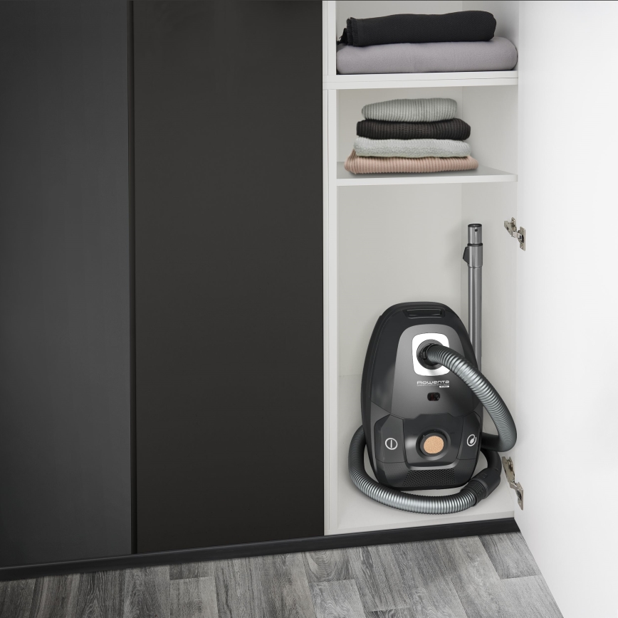 Rowenta - Прахосмукачка с торбичка ЗЕЛЕН (зелен) FORCE EFFITECH ECO TOTAL CLEAN 400W/230V черен