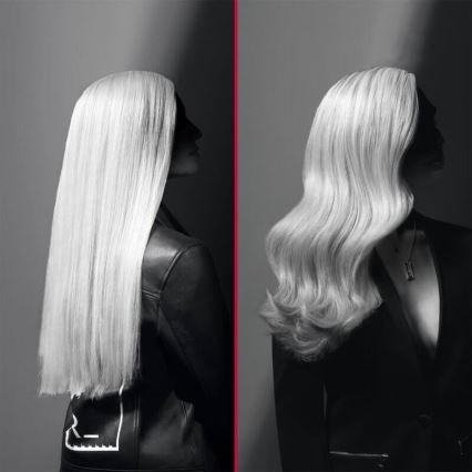 Rowenta - Преса за изправяне на коса KARL LAGERFELD OPTILISS черен